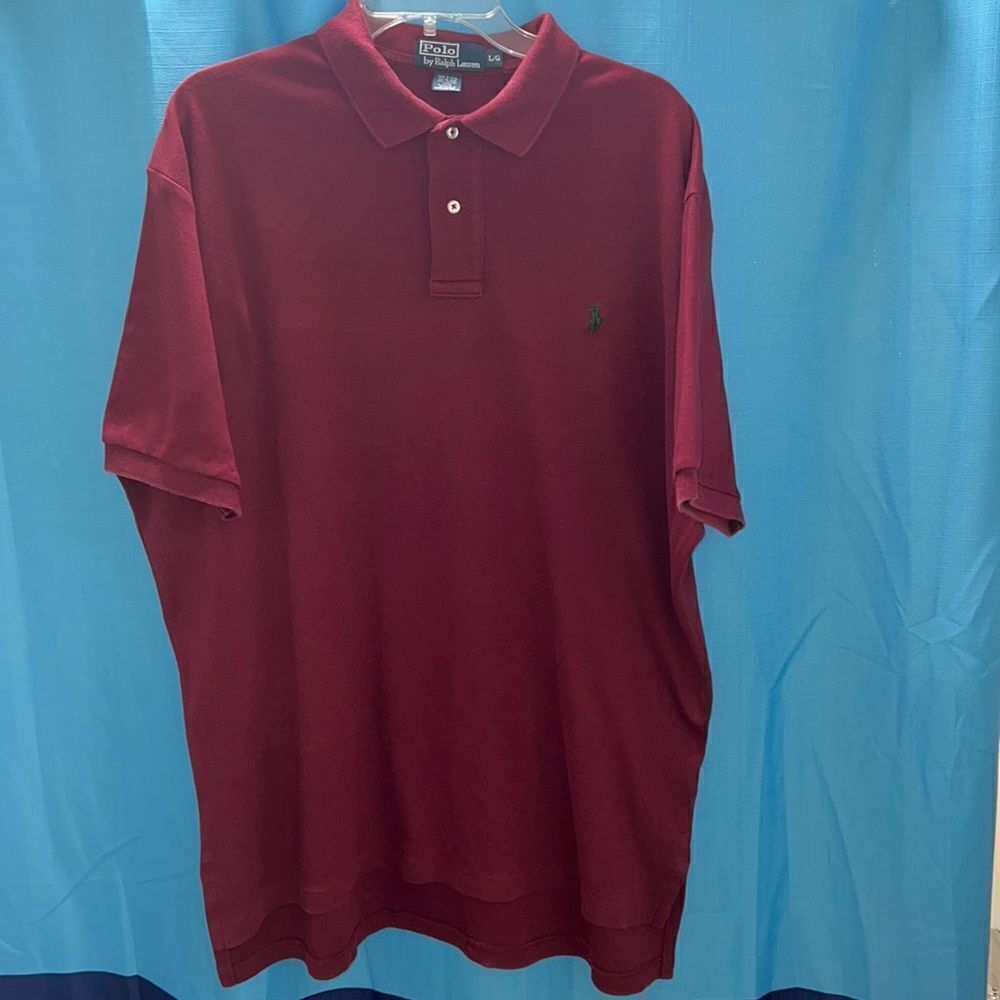 Polo Ralph Lauren shirt red green